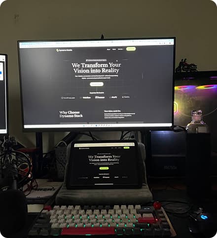 Workspace setup 3