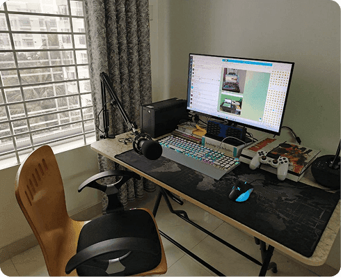 Workspace setup 4